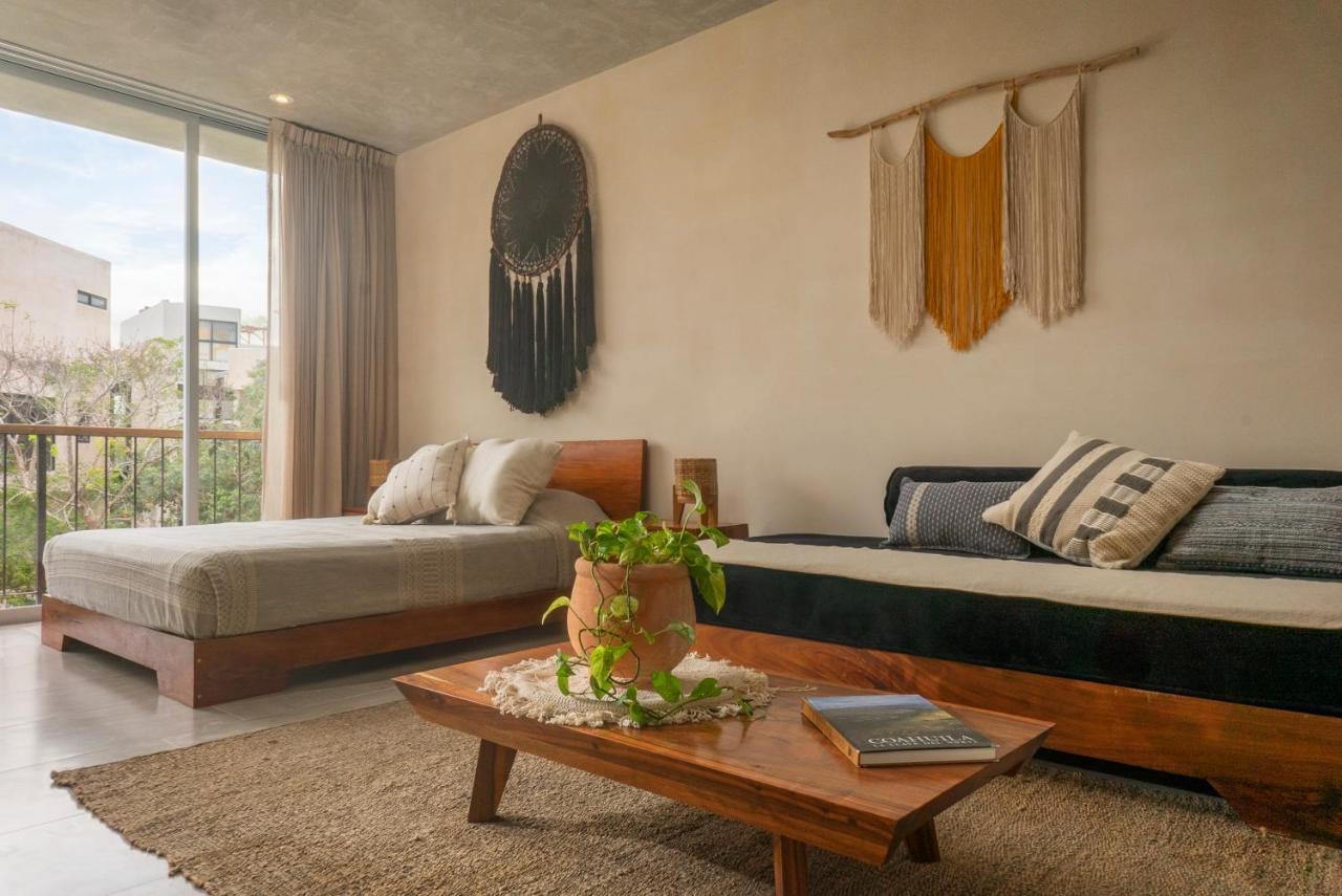 Private Pool And Roof Top For 3 In La Veleta トゥルム エクステリア 写真