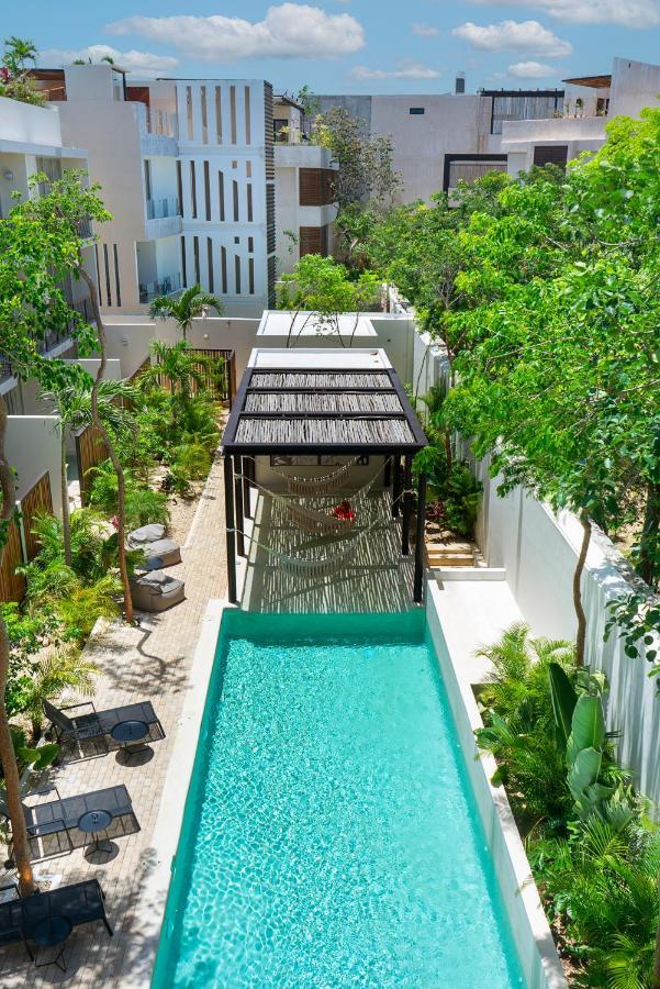 Private Pool And Roof Top For 3 In La Veleta トゥルム エクステリア 写真