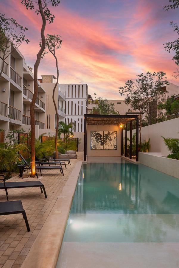Private Pool And Roof Top For 3 In La Veleta トゥルム エクステリア 写真