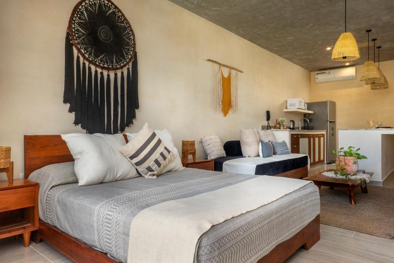 Private Pool And Roof Top For 3 In La Veleta トゥルム エクステリア 写真